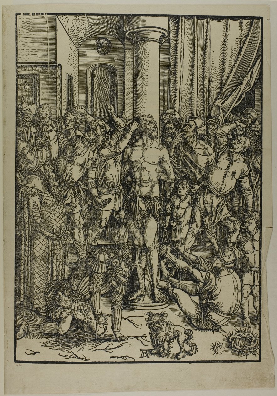The Flagelation, fra Den Store Passion af Albrecht Dürer