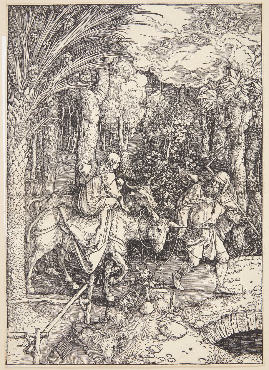 Flyvningen til Egypten af Albrecht Dürer