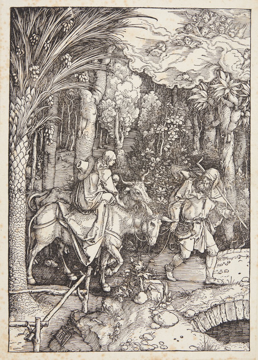 Flugten til Egypten af Albrecht Dürer