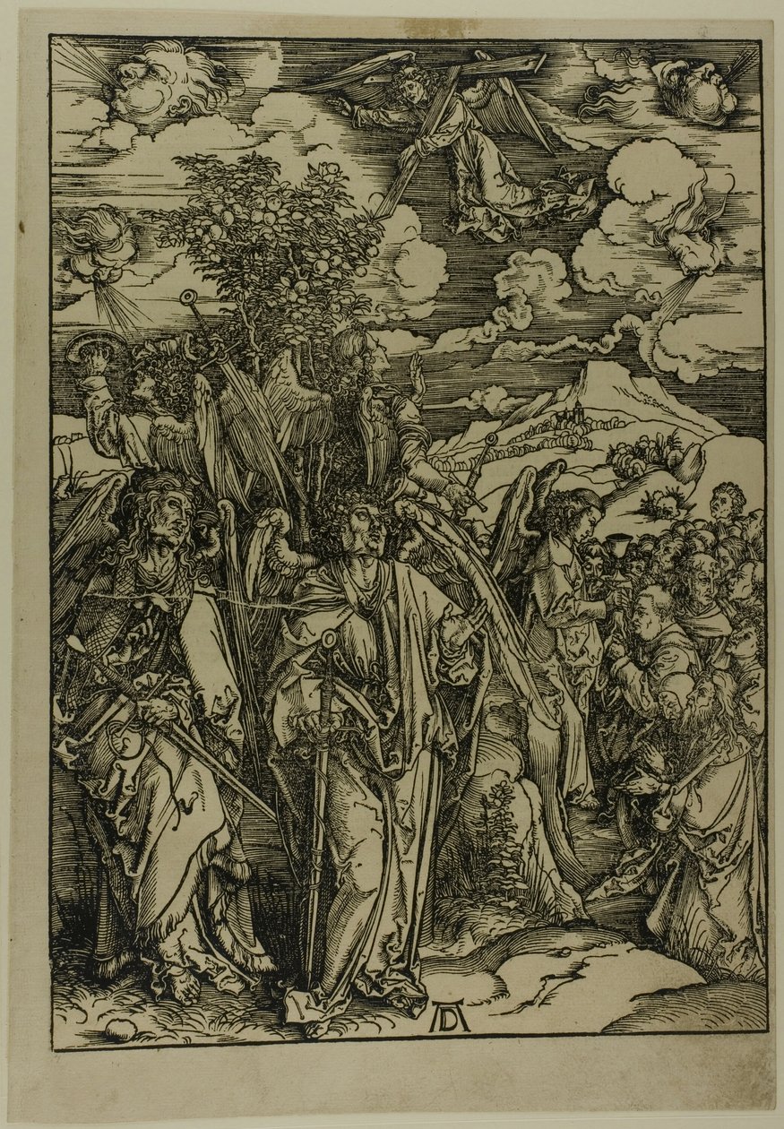 The Four Angels Staying the Winds, fra The Apocalypse af Albrecht Dürer