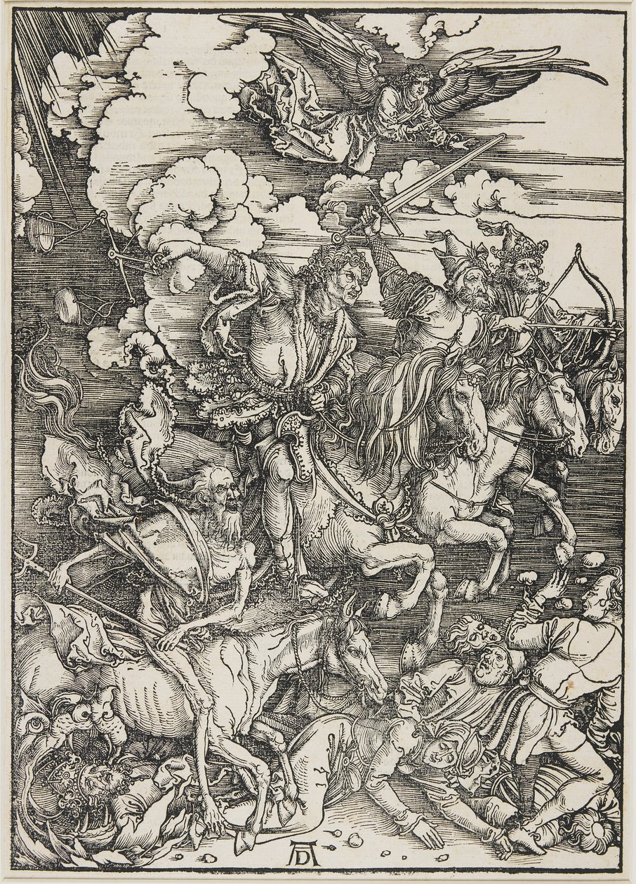 De fire ryttere, 1496-1498 af Albrecht Dürer