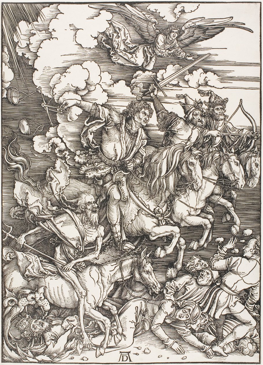 The Four Horsemen of the Apocalypse, fra The Apocalypse af Albrecht Dürer