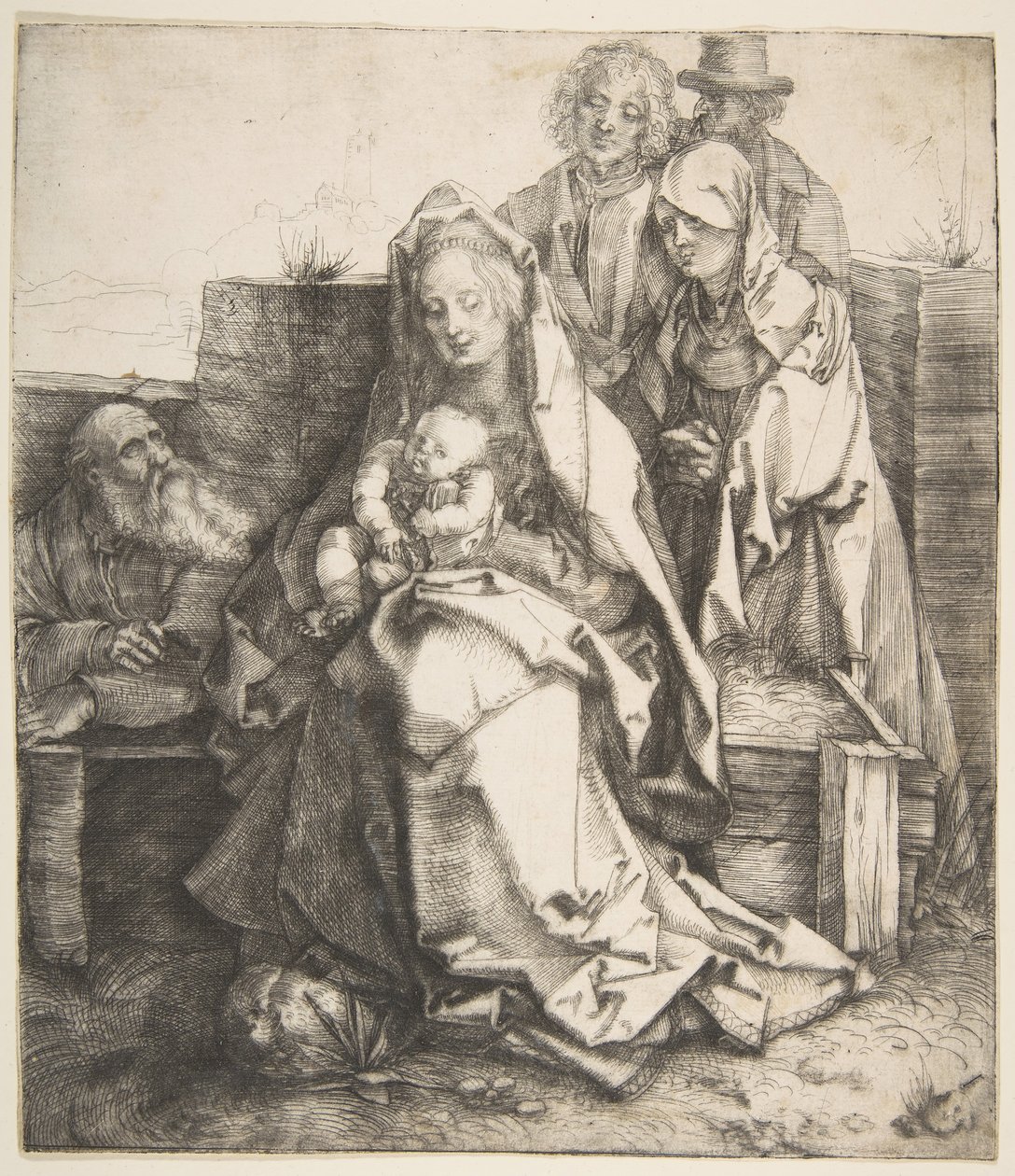 Den hellige familie, 1512-13. af Albrecht Dürer