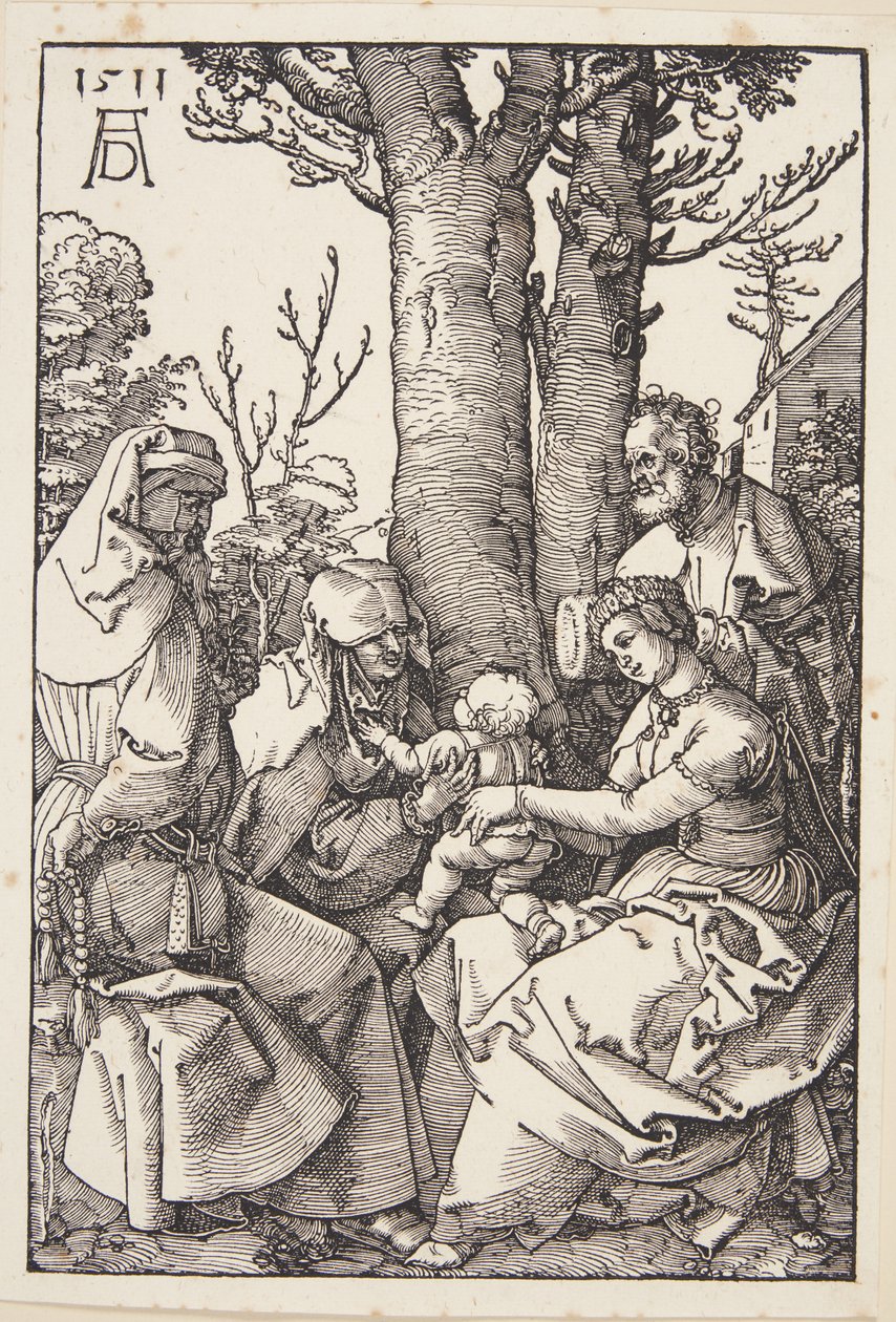 Den hellige familie med Joachim og Sankt Anne af Albrecht Dürer