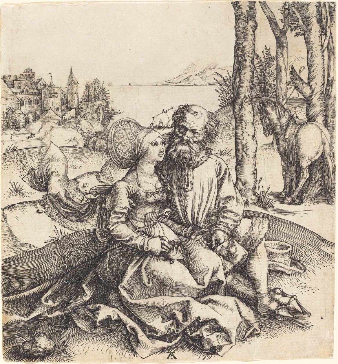 Det dårligt sammensatte par af Albrecht Dürer