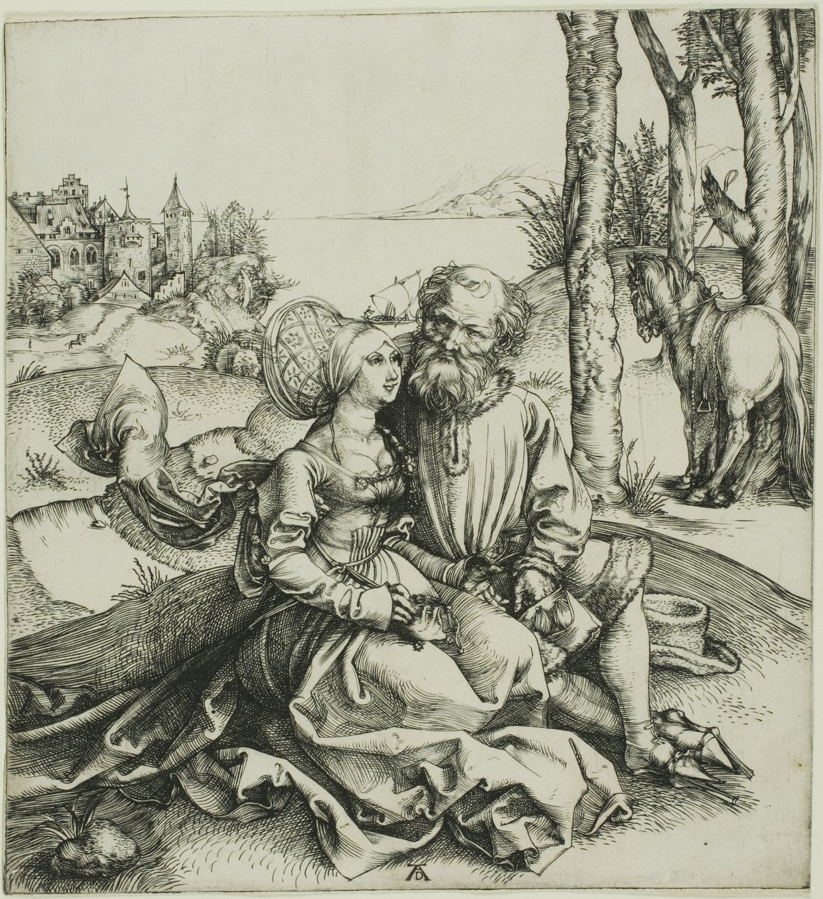 Det dårligt sammensatte par af Albrecht Dürer