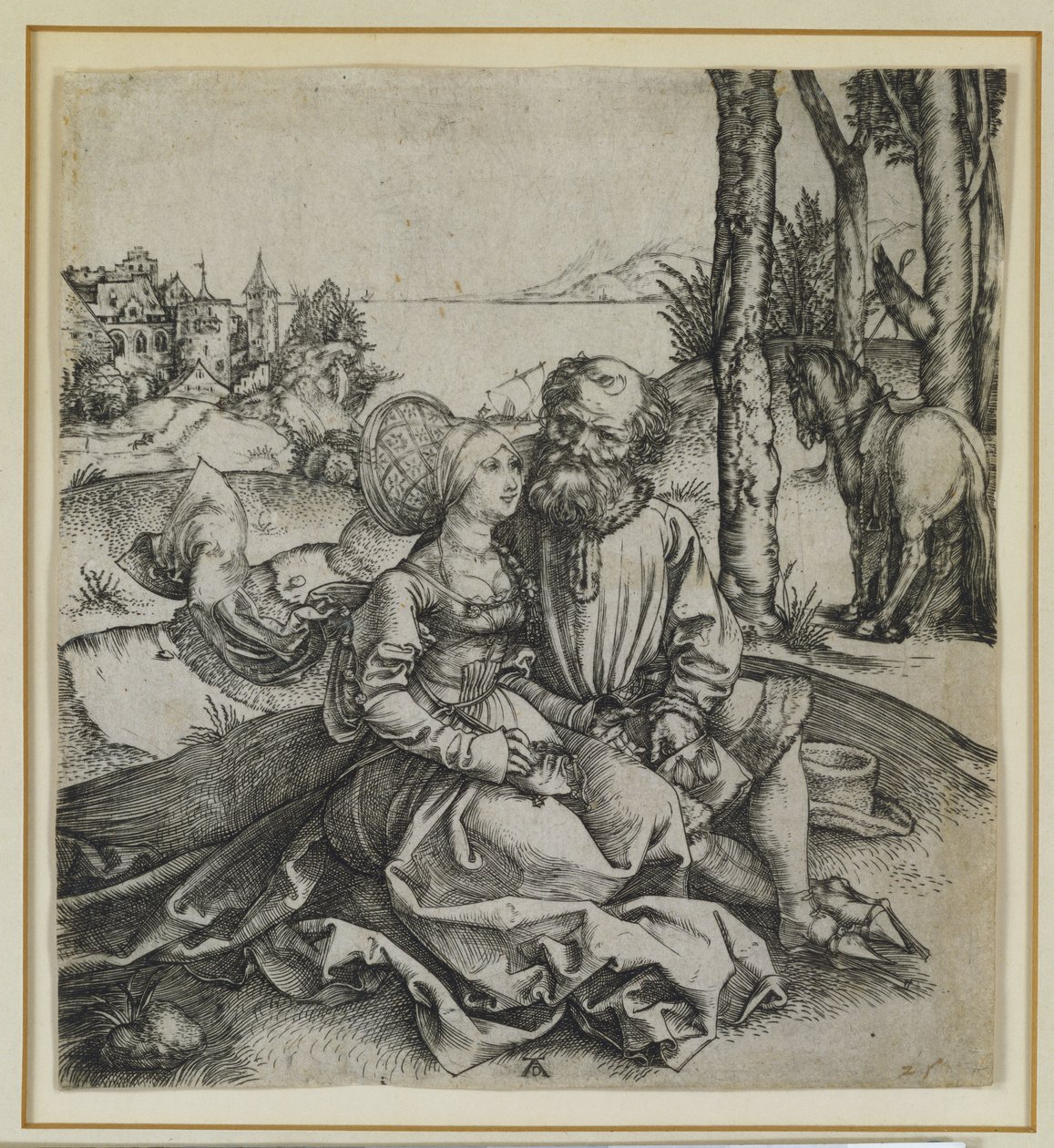 Det dårlige udvalgte par, ca. 1495 af Albrecht Dürer