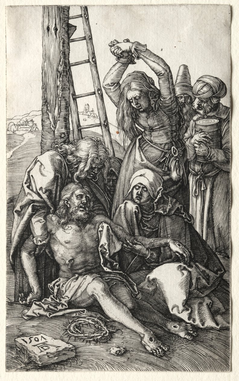 Klagesangen, 1504. af Albrecht Dürer