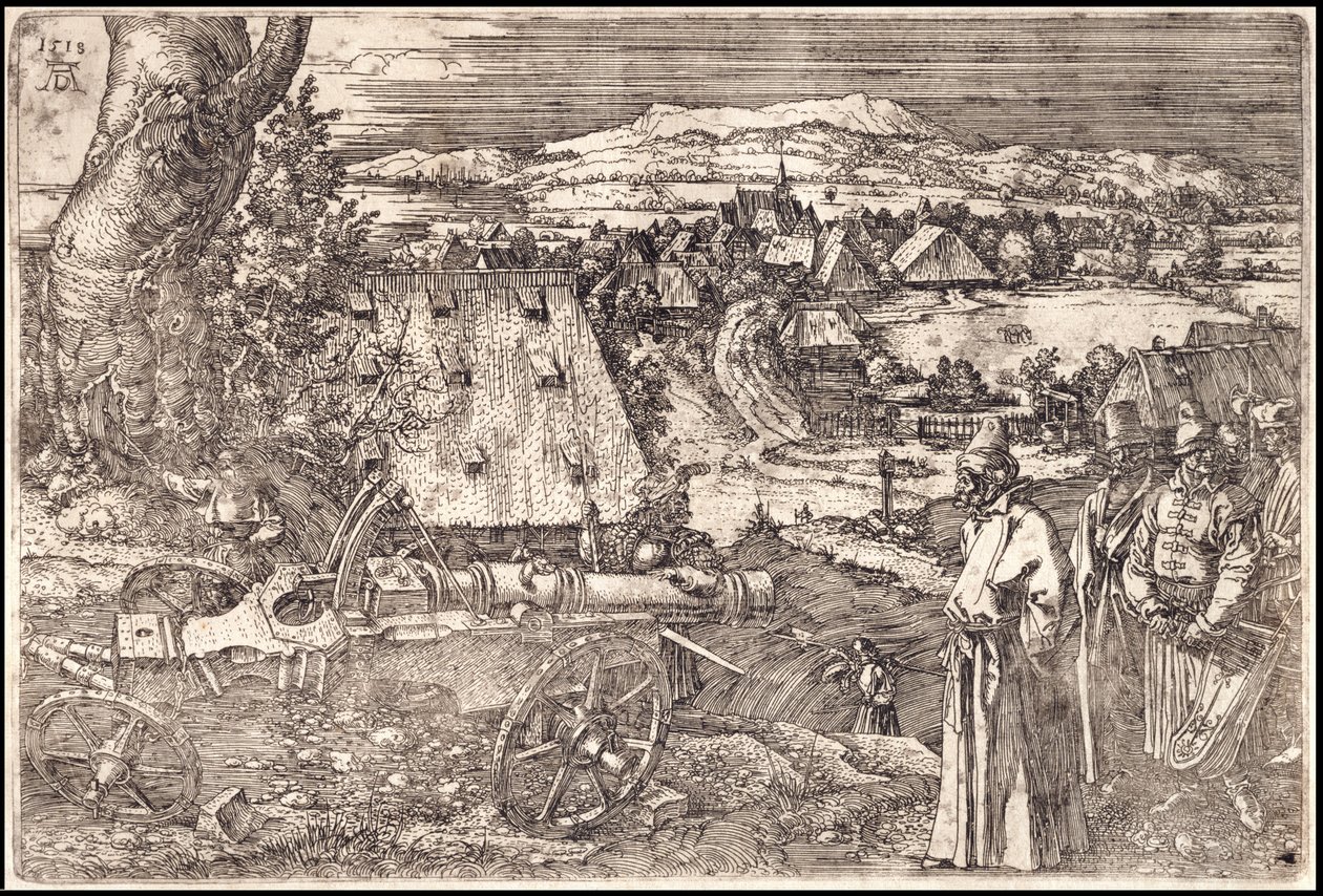 Landskabet med kanonen af Albrecht Dürer