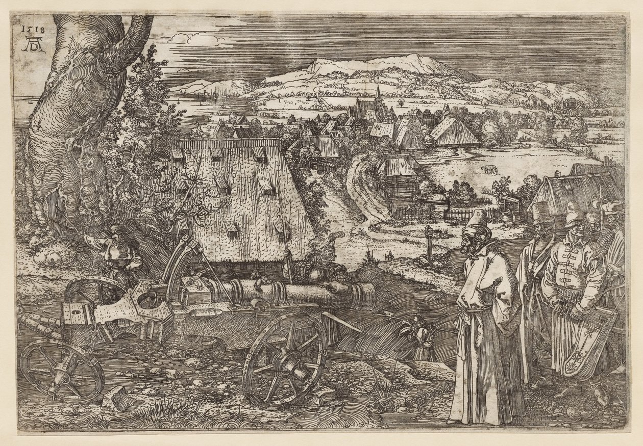 Landskabet med kanonen af Albrecht Dürer