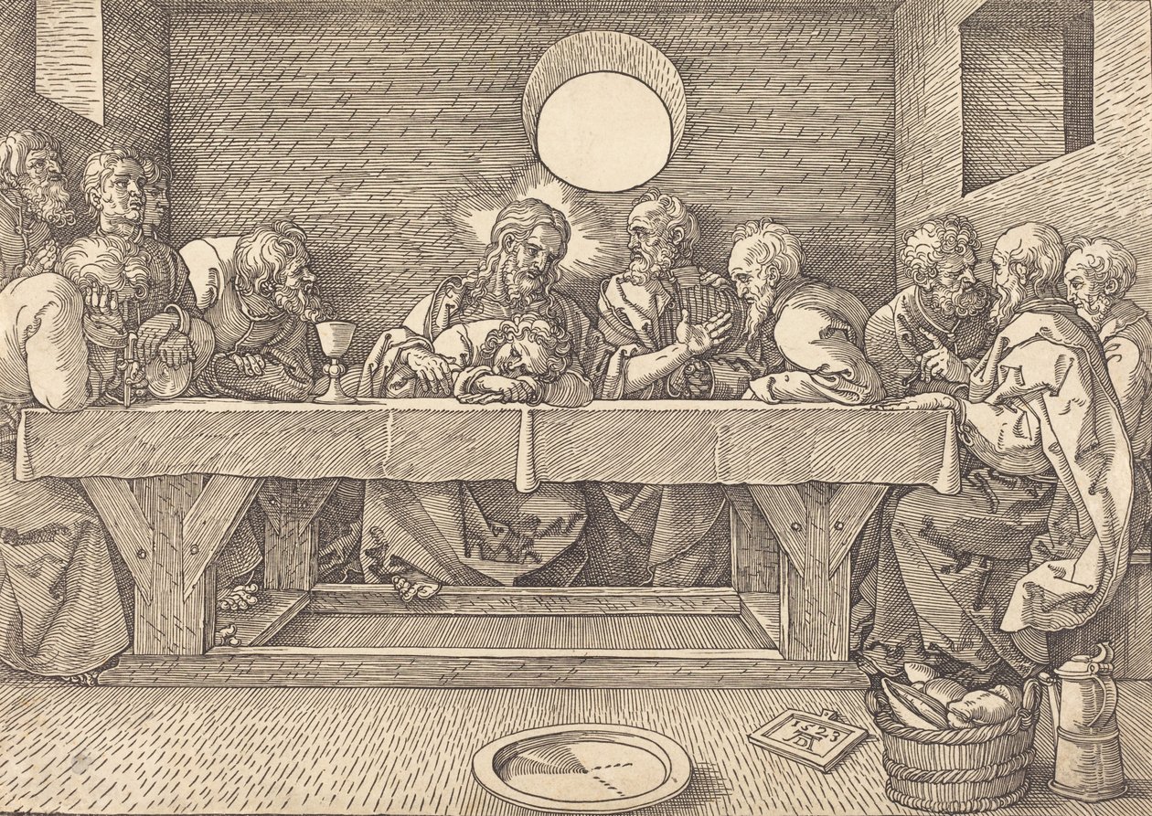 Den sidste nadver, 1523. af Albrecht Dürer