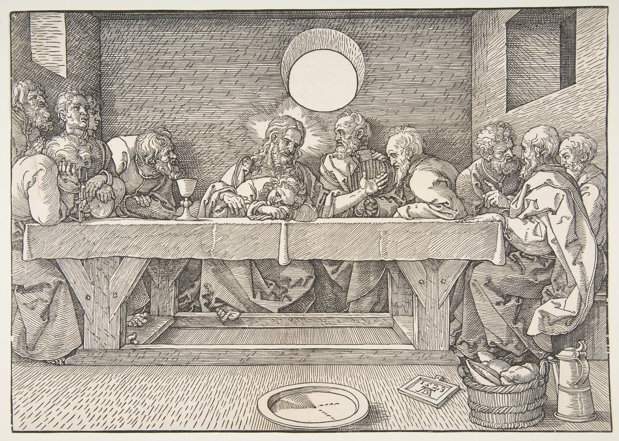 Den sidste nadver, 1523. af Albrecht Dürer