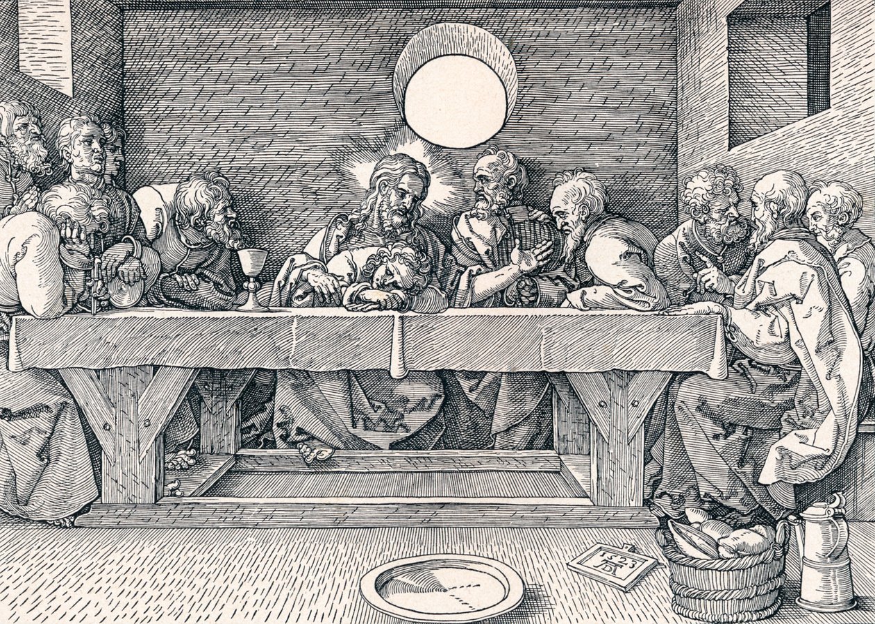 Den sidste nadver, 1523 1906 af Albrecht Dürer