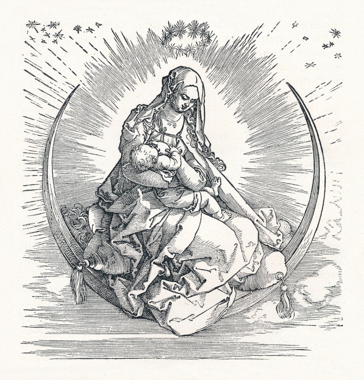 Jomfruens liv, 1511, 1906 af Albrecht Dürer