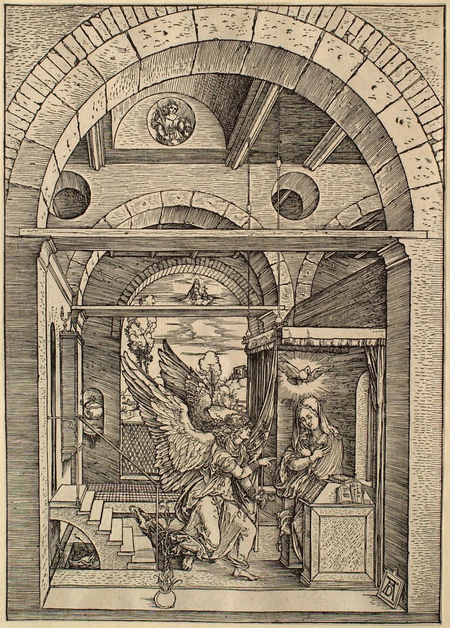 Jomfru Marias liv: Bebudelsen af Albrecht Dürer