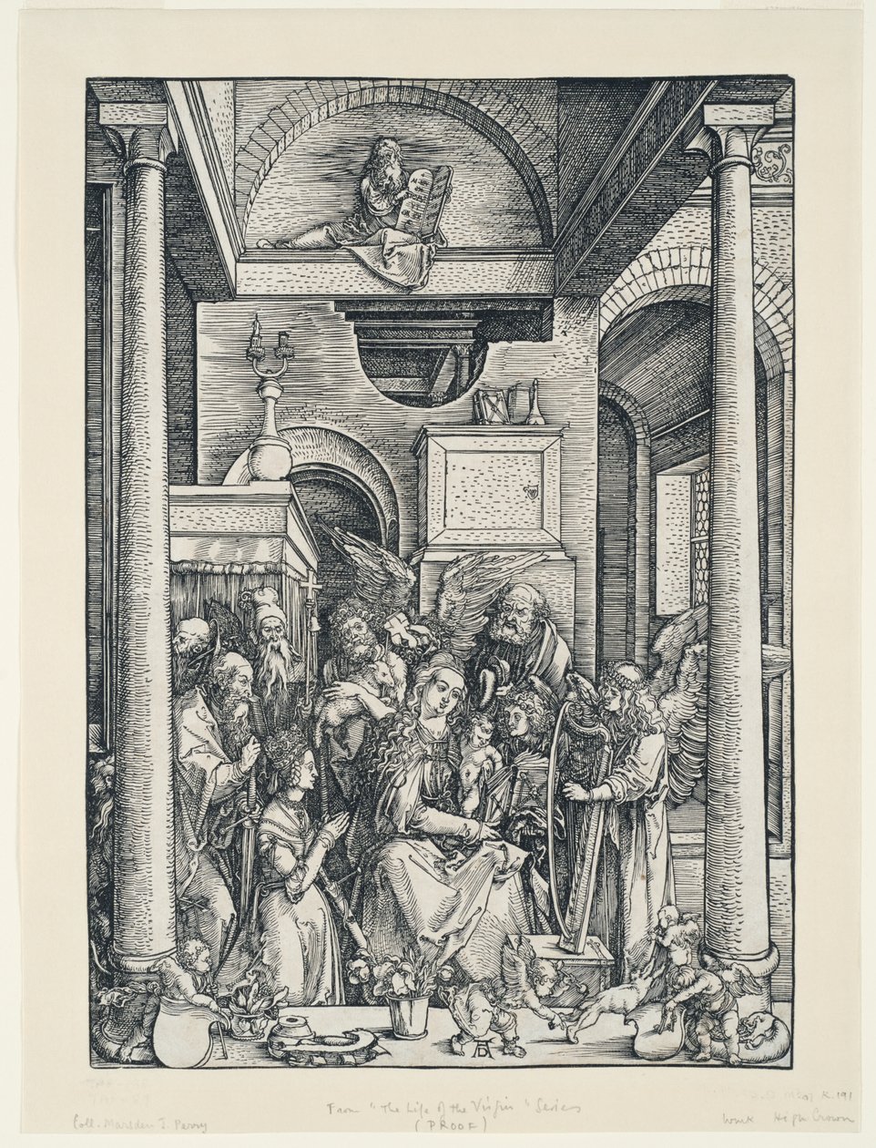 Jomfruens liv: Jomfruens forherligelse af Albrecht Dürer