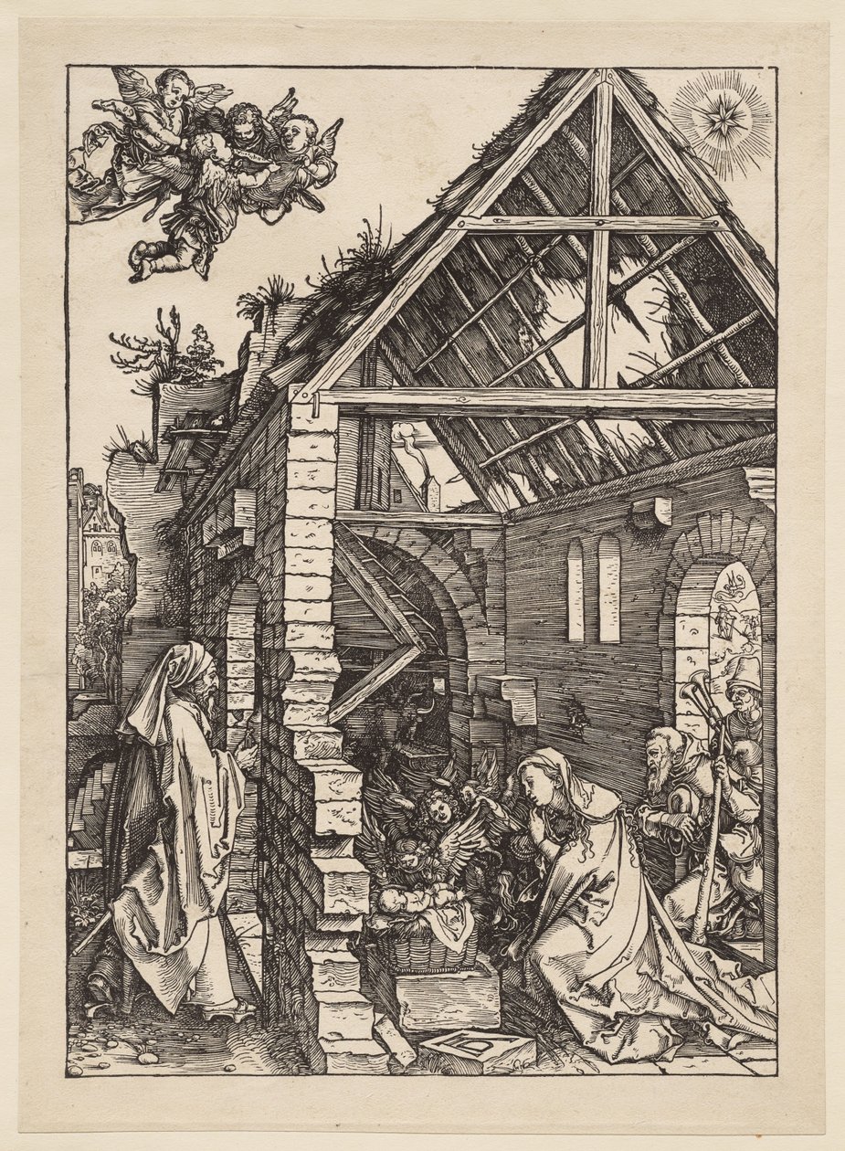Jomfru Marias liv: Jesu fødsel af Albrecht Dürer