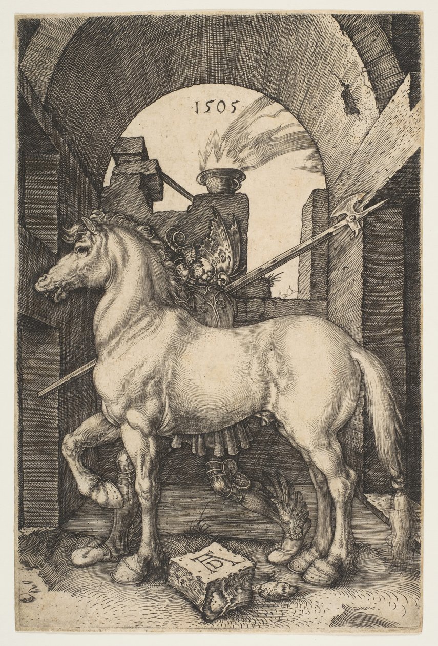 Den lille hest, 1505. af Albrecht Dürer