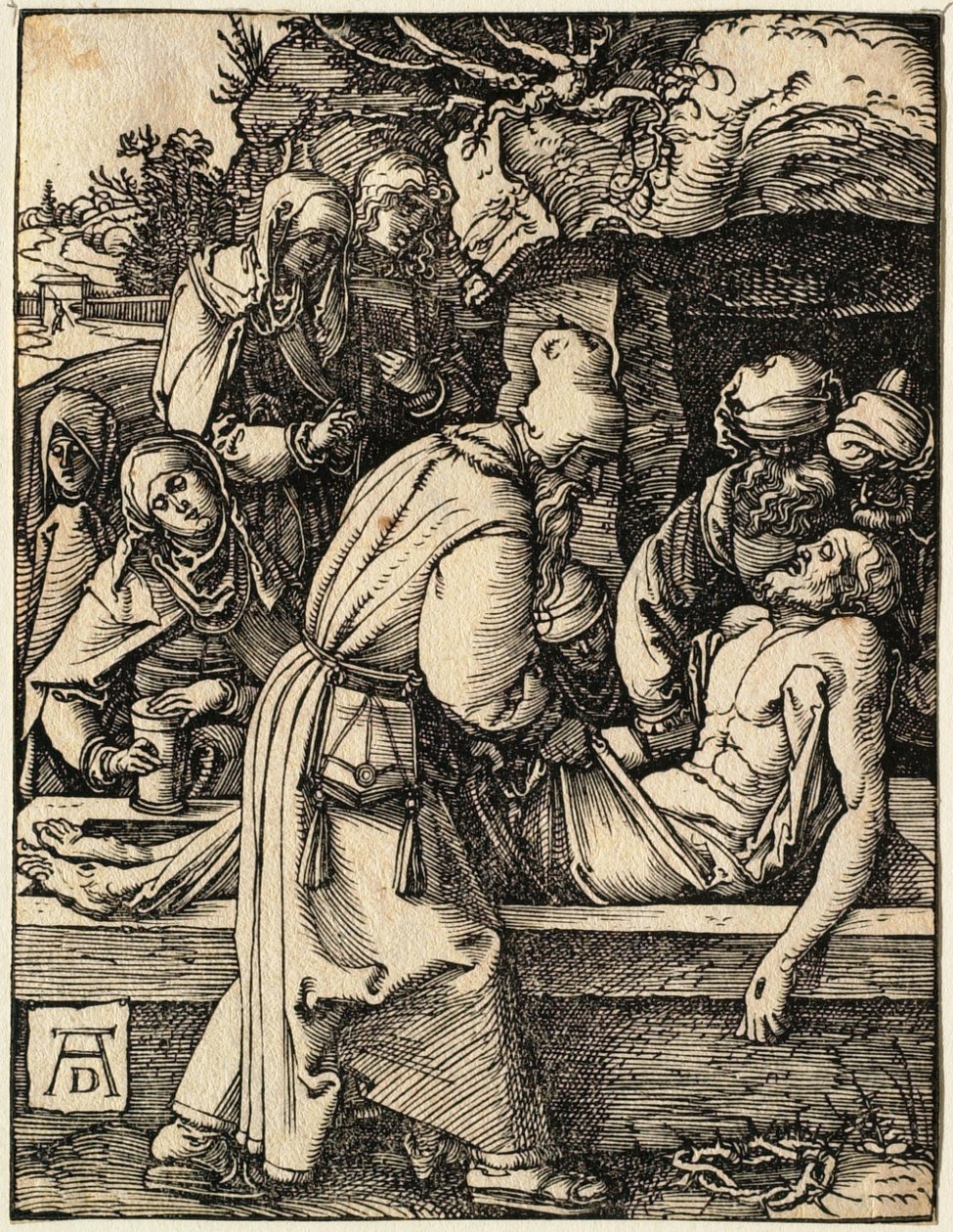 Den lille passion: Nedtagelsen fra korset af Albrecht Dürer