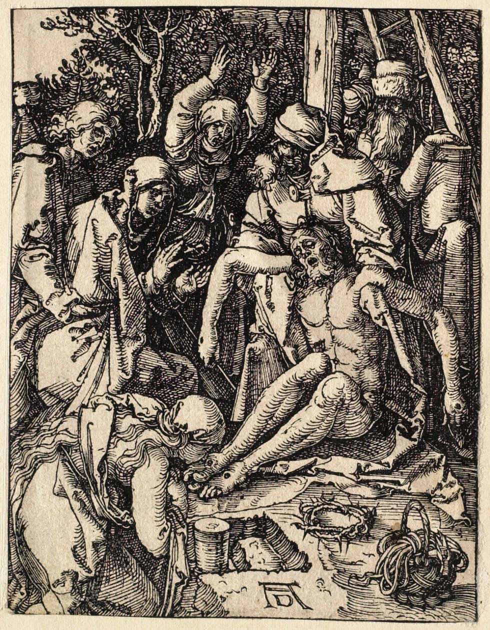 Den Lille Passion: Klagesangen af Albrecht Dürer