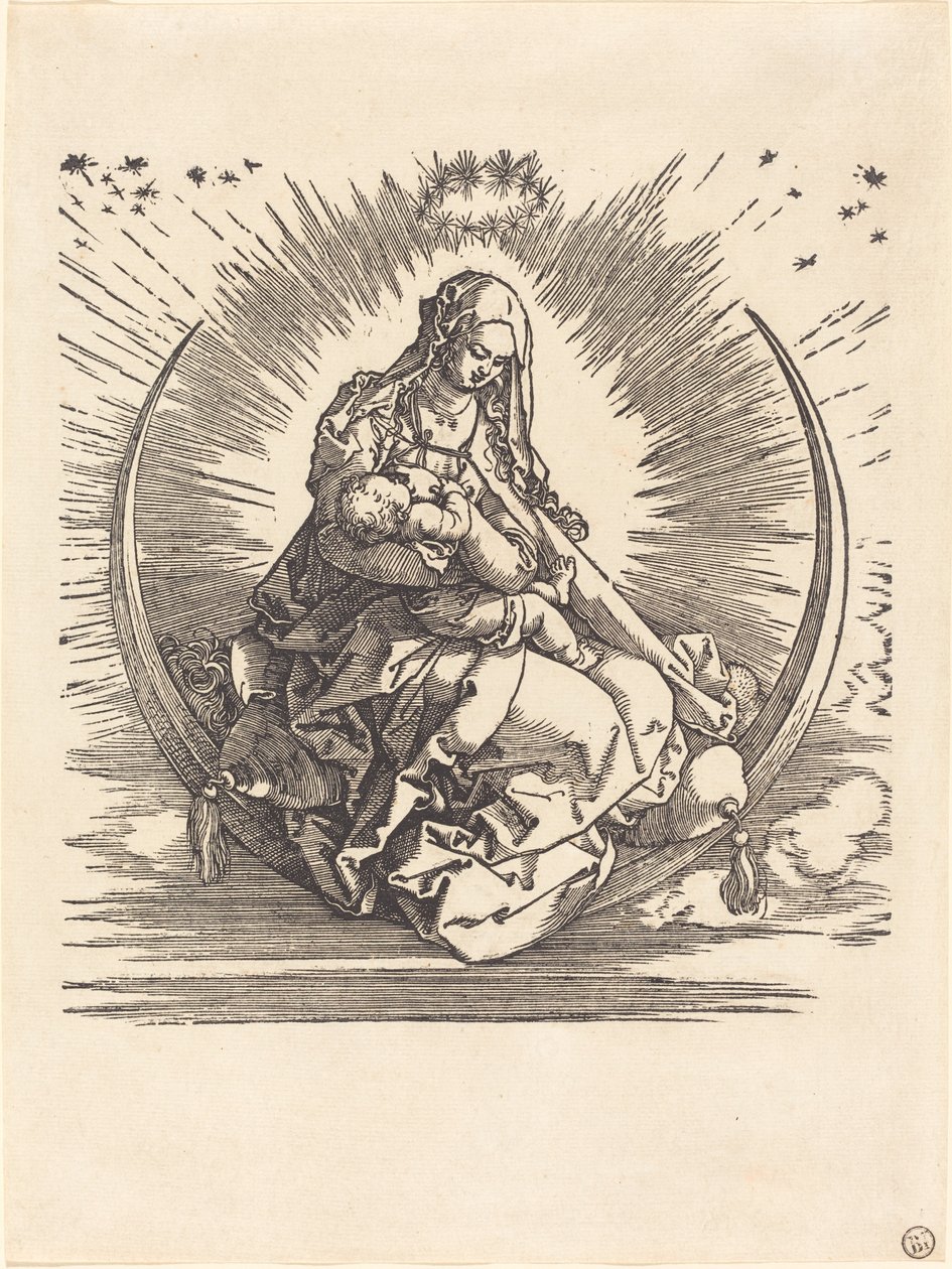 Madonnaen på Halvmånen af Albrecht Dürer