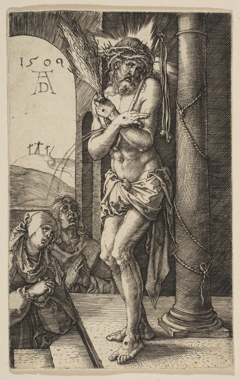 The Man of Sorrows, fra The Passion, 1509. af Albrecht Dürer