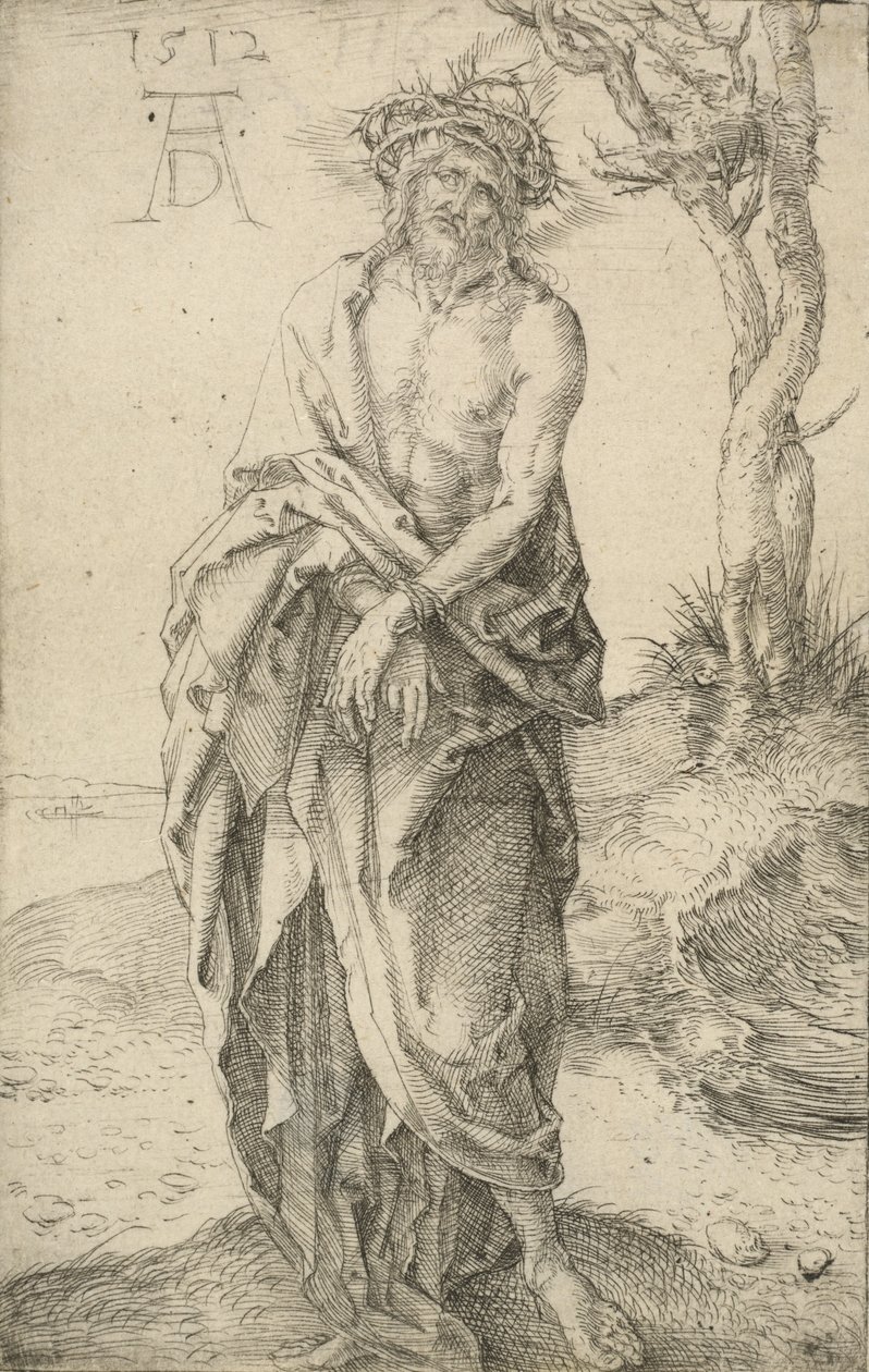 Sorgernes mand med bundne hænder, 1512. af Albrecht Dürer