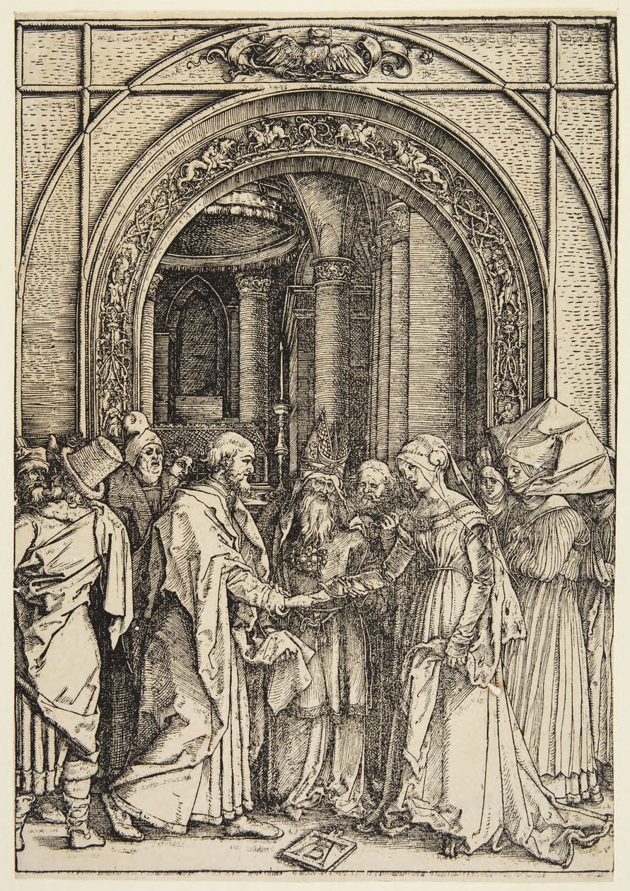 Jomfru Marias bryllup af Albrecht Dürer