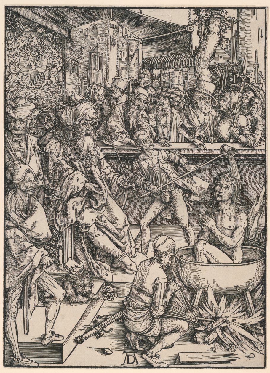 The Martyrium of Saint John, fra The Apocalypse af Albrecht Dürer