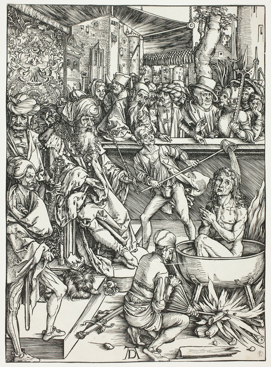 The Martyrium of Saint John, fra The Apocalypse af Albrecht Dürer