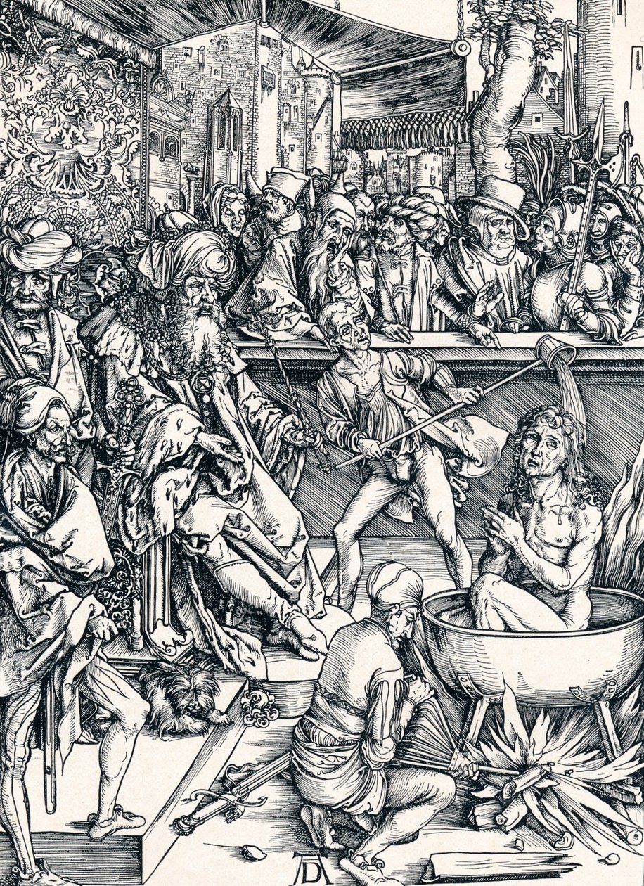 The Martyrium of St John, 1498 1906 af Albrecht Dürer