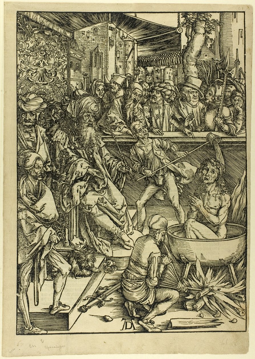 The Martyrium of St. John, fra The Apocalypse af Albrecht Dürer