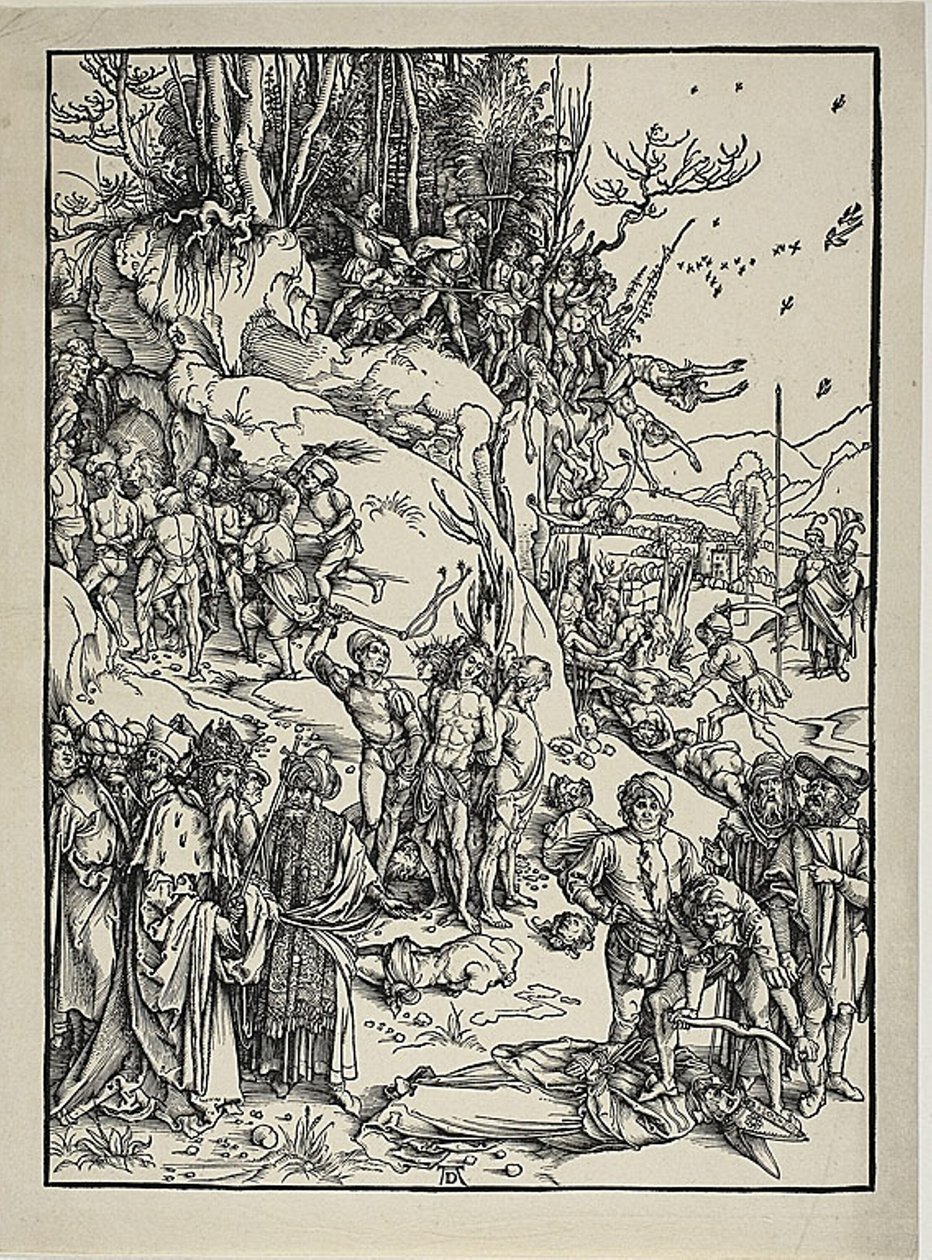 De ti tusinds martyrium af Albrecht Dürer