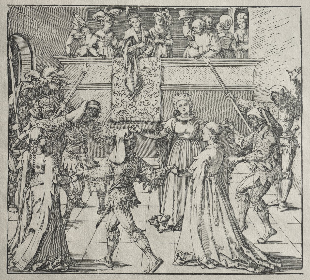 Maskeraden af Albrecht Dürer