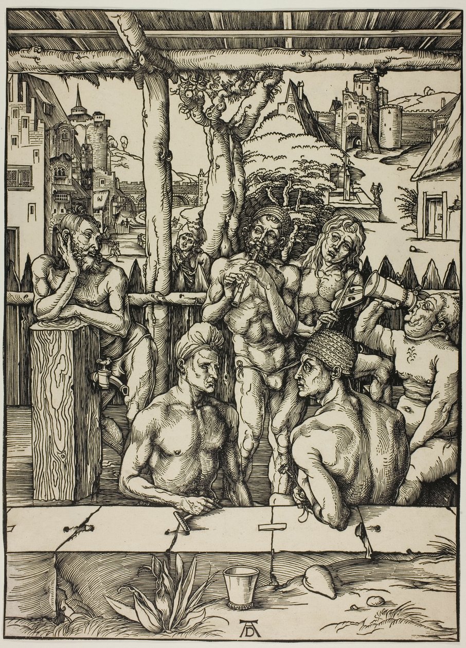 Mænds bad af Albrecht Dürer