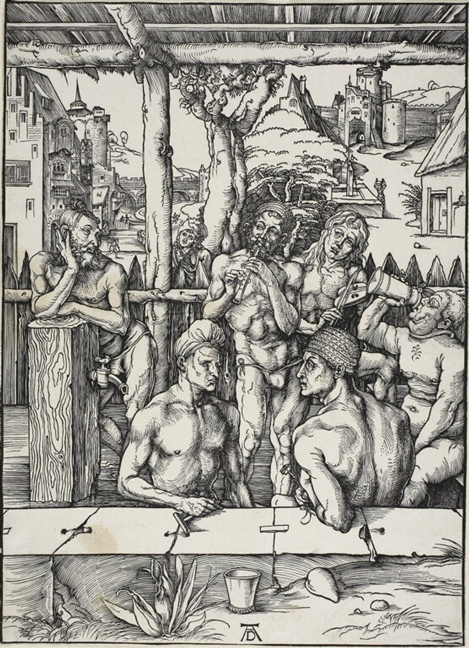 Mændenes bad af Albrecht Dürer