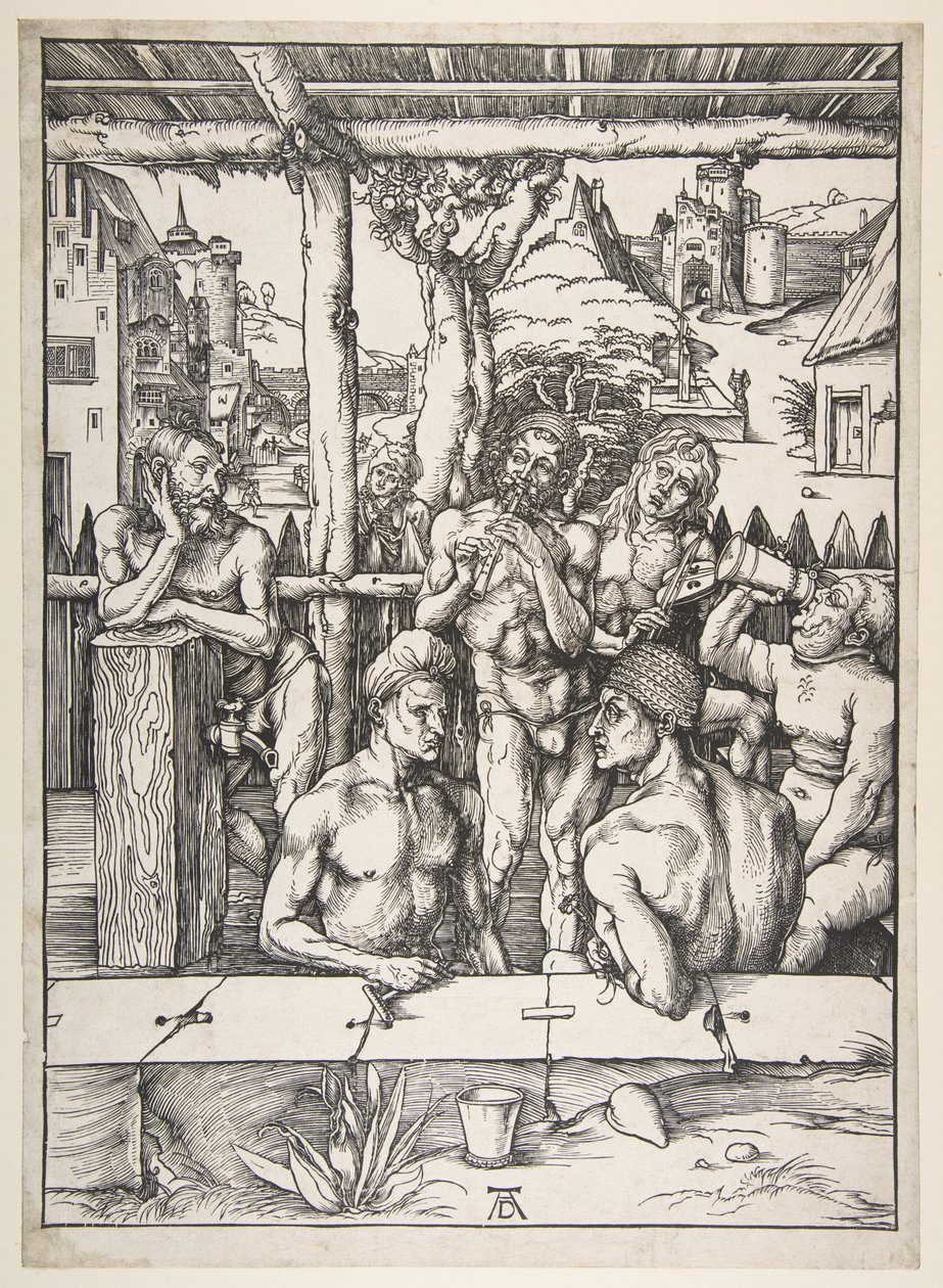 Herrebadet af Albrecht Dürer
