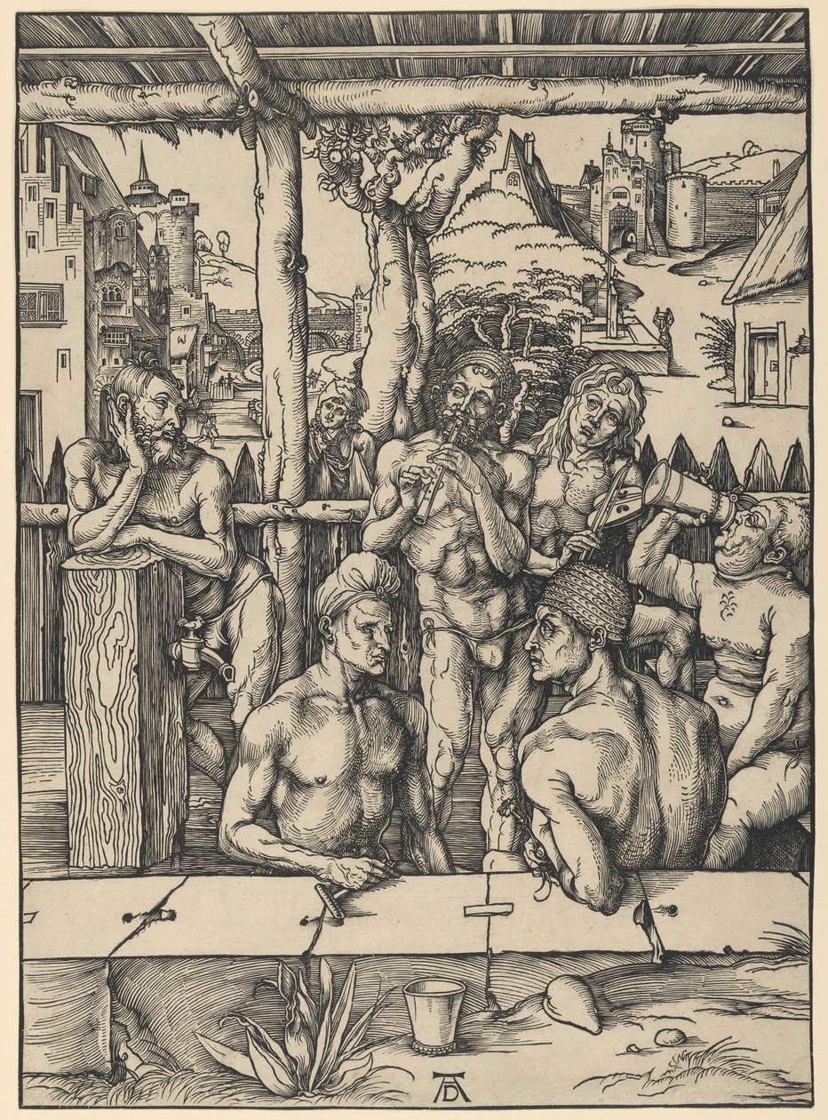 Mændenes bad af Albrecht Dürer