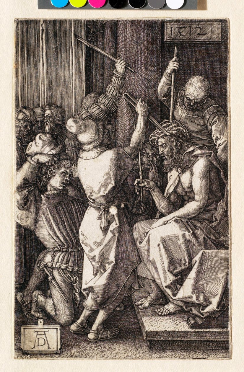 Passionen: Kristus kronet med torne af Albrecht Dürer