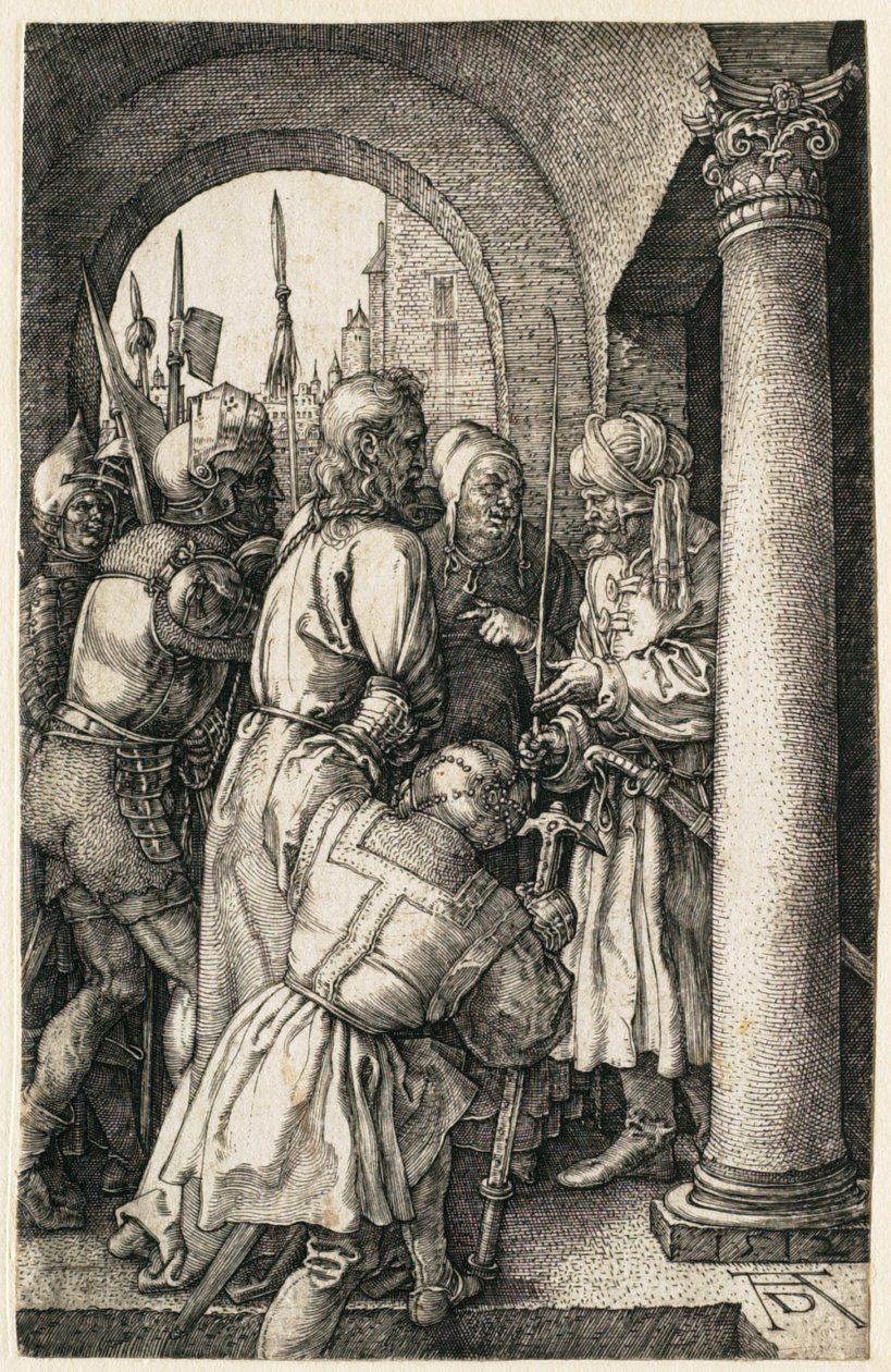 Passionen: Kristus for Pilatus af Albrecht Dürer