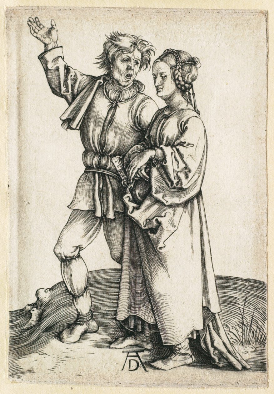 Bonden og hans kone af Albrecht Dürer
