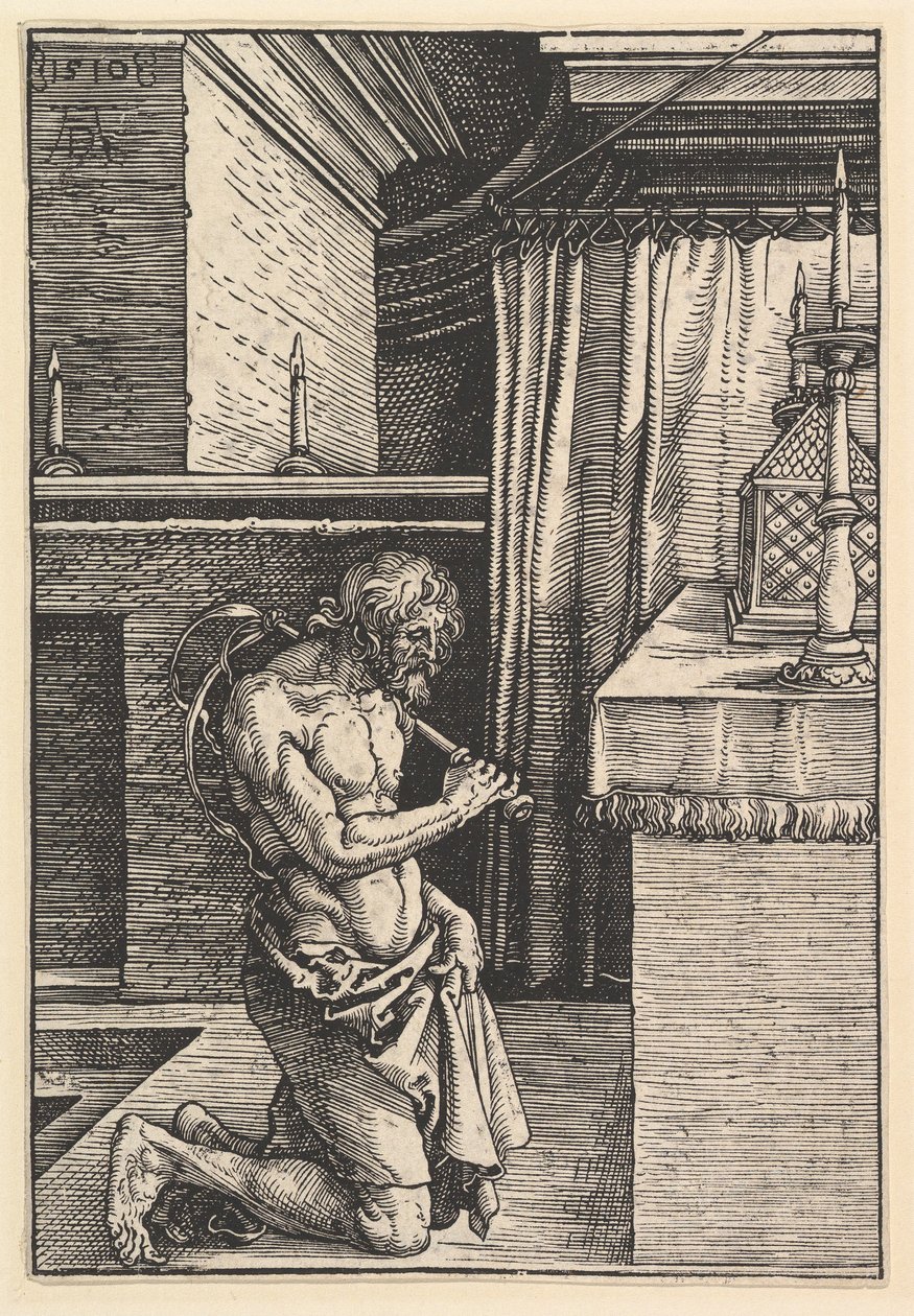 Den angrende, 1510. af Albrecht Dürer