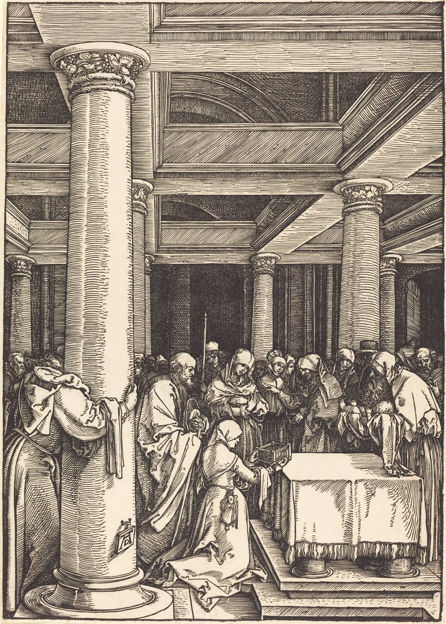 Præsentationen af Kristus i templet af Albrecht Dürer
