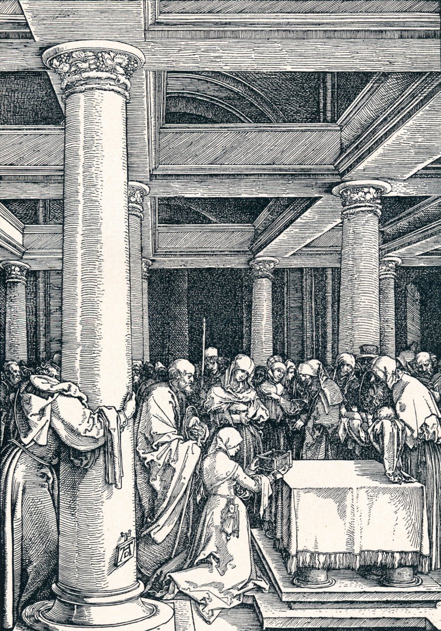 Præsentationen af Kristus i templet, 1506 1906 af Albrecht Dürer