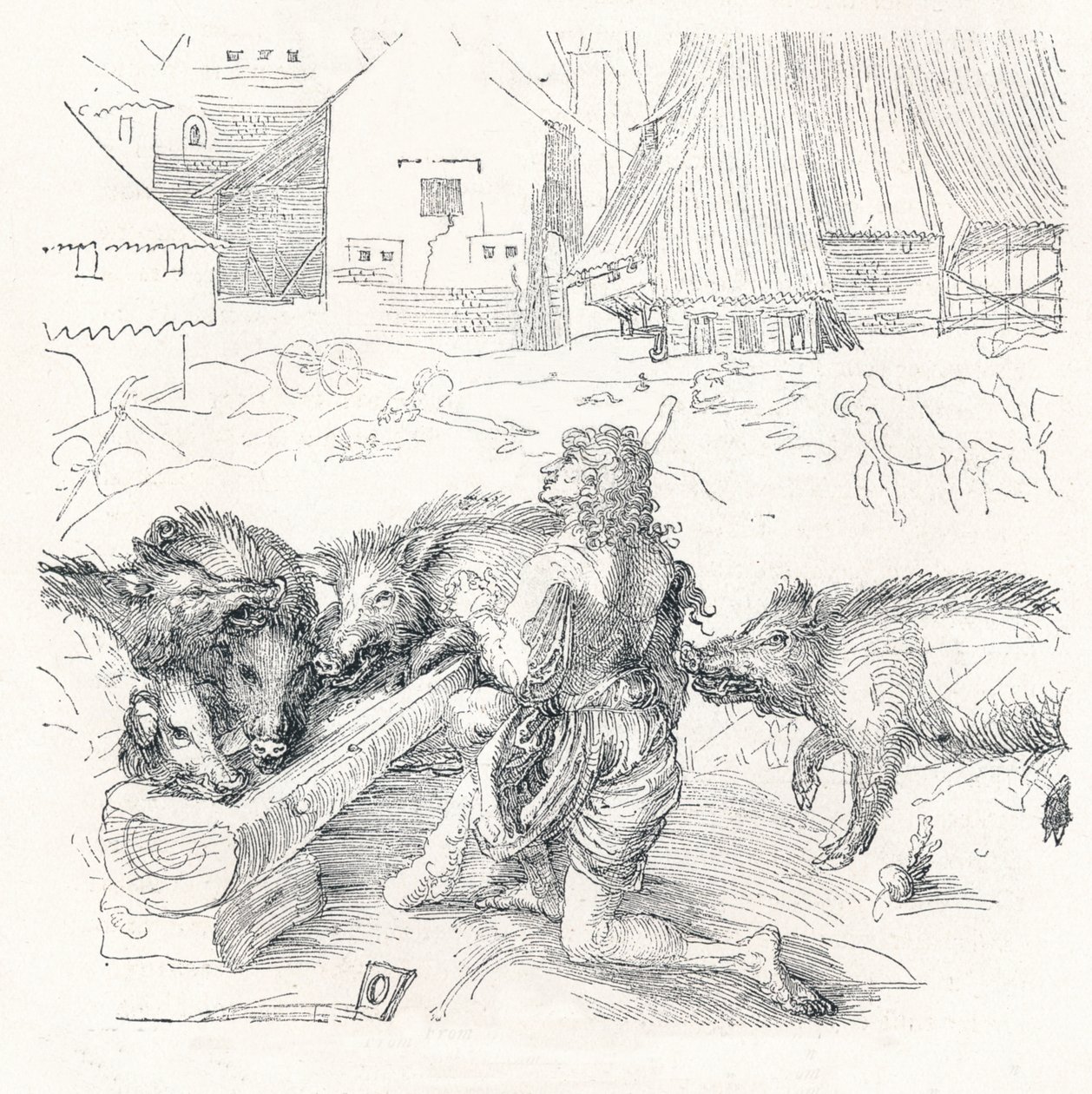 Den fortabte søn, c1497, 1906 af Albrecht Dürer