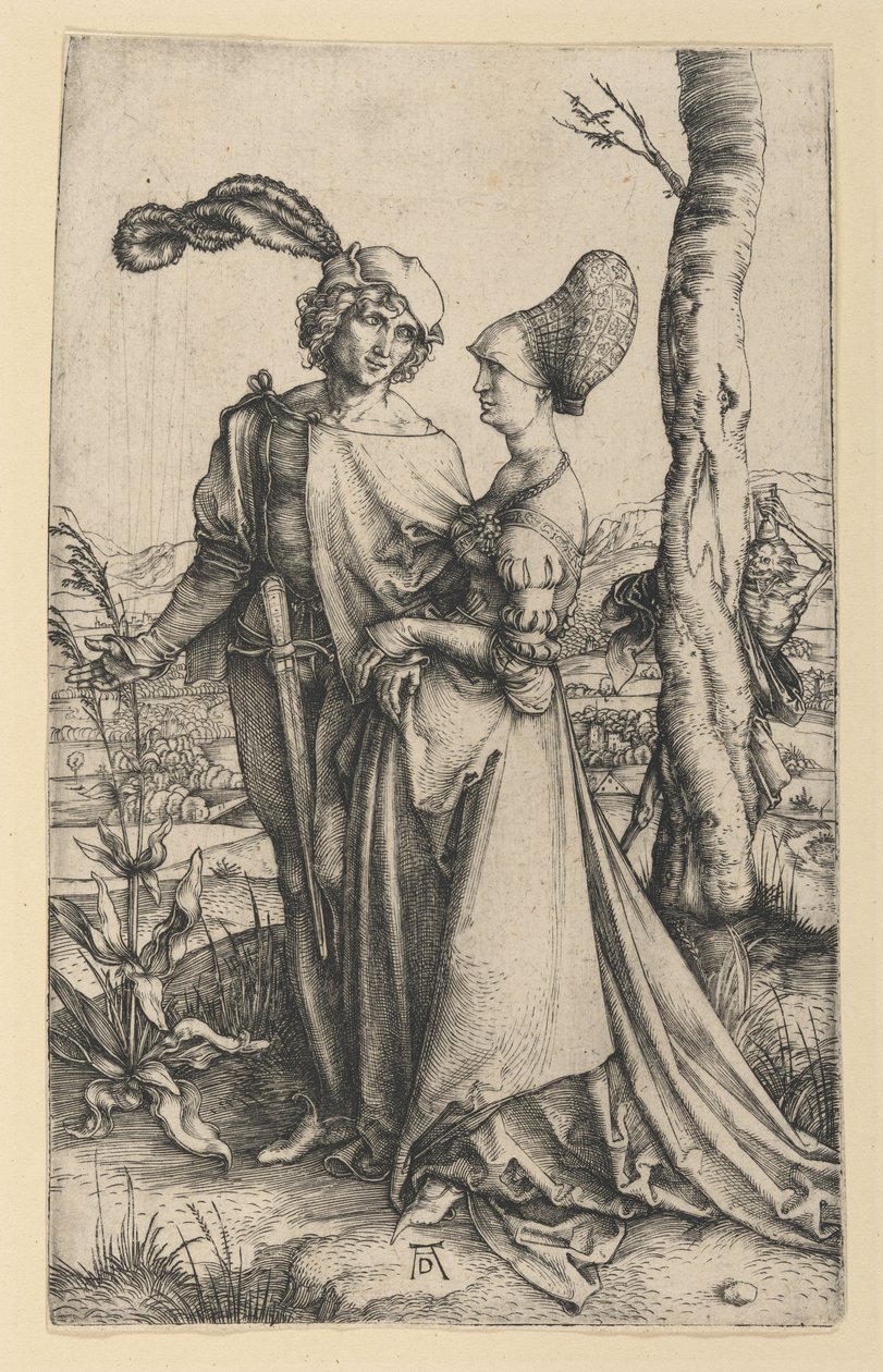 Spadsereturen af Albrecht Dürer