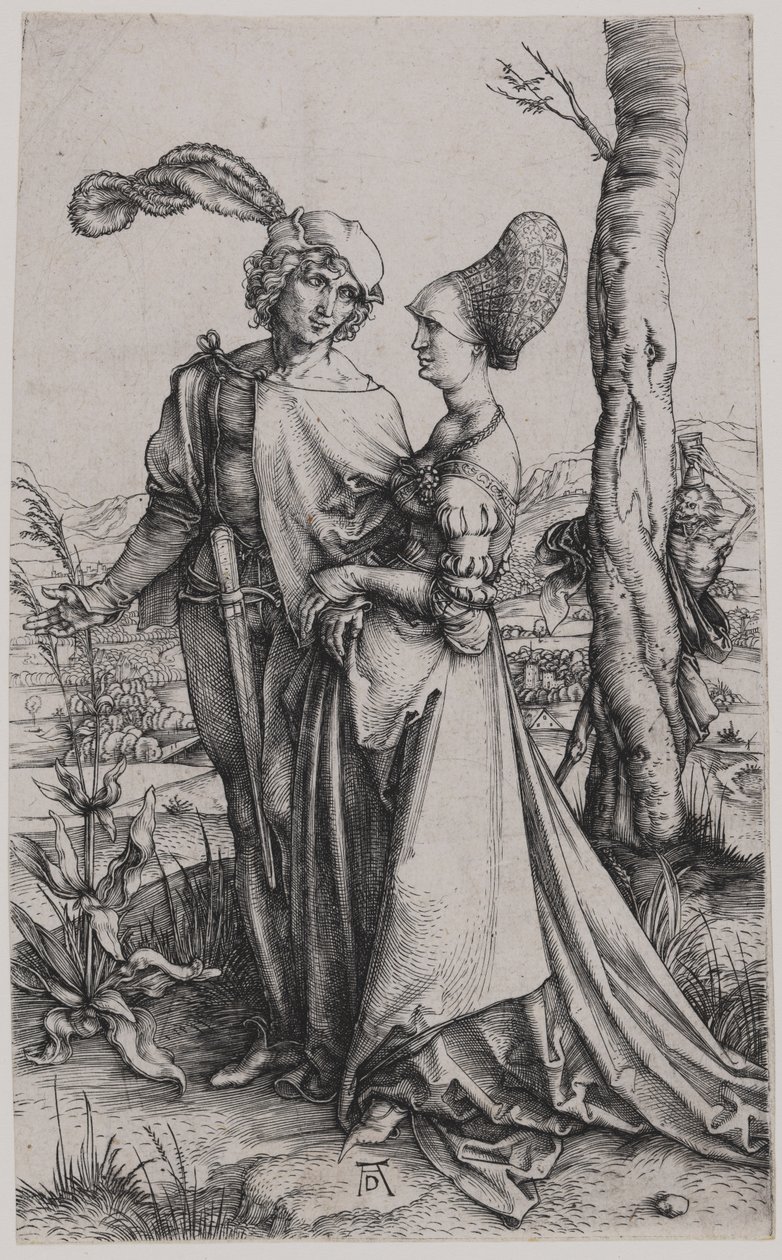 Spadsereturen af Albrecht Dürer