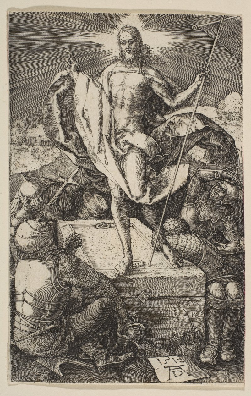 Opstandelsen, fra "Passionen" af Albrecht Dürer