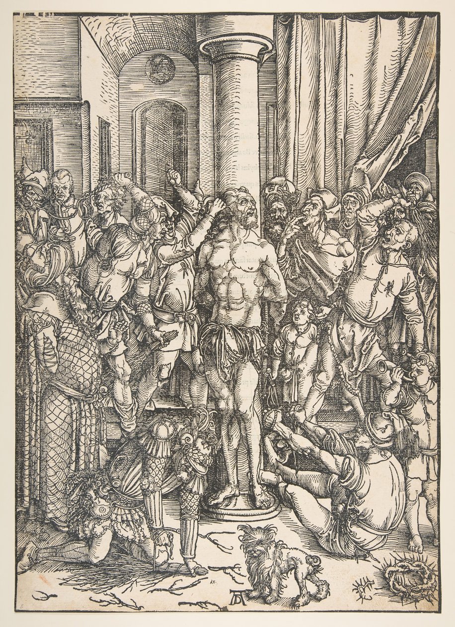 Kristi plage.n.d. af Albrecht Dürer