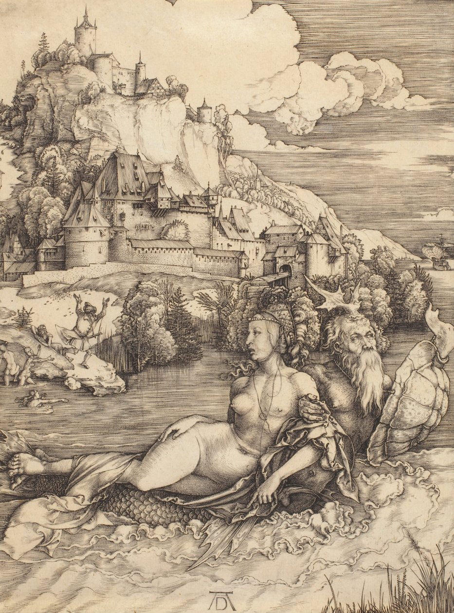 The Sea Monster (Havmonsteret) af Albrecht Dürer